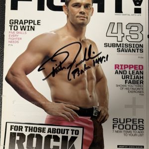 Signed FIGHT! Magazine — January 2011