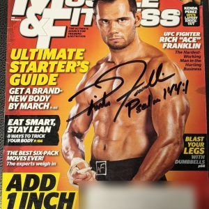 Signed Muscle & Fitness Magazine — January 2011