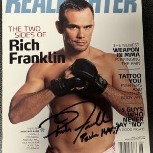 Signed Real Fighter Magazine — Issue 8