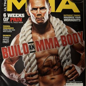 Signed Ultimate MMA Magazine — January 2013